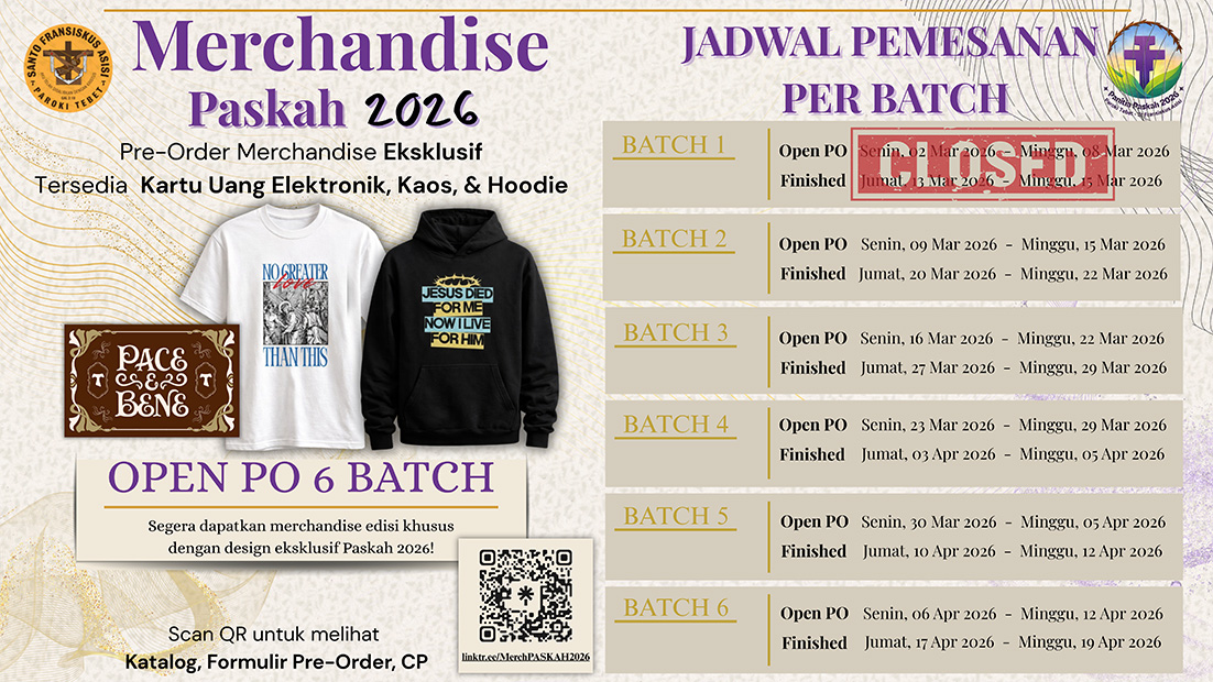 MERCHANDISE PASKAH 2026